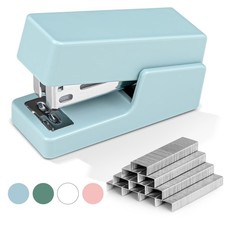 Small Office Stapler, 830 Staples, 25 Sheet, Blue For Desk