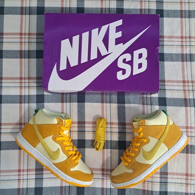 Size 8.5 - Nike Dunk SB High Fruity Pack - Pineapple