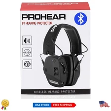 Bluetooth 5.4 Electronic Shooting Earmuffs - NRR 22dB Protection for Hunters