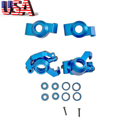  FIT Traxxas Maxx WideMaxx Aluminum F + R Knuckles C-hub and Rear Axle Carriers 