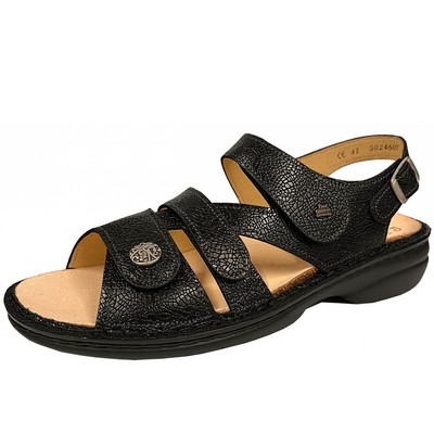 Finn Comfort Damen Sandalette in Schwarz