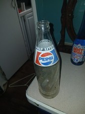 Vintage Pepsi Half Leader Bottle
