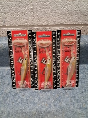 3 LUCKY CRAFT Pointer 78DD OGs 3/8oz 78mm Luckycraft Suspending Jerkbait Rare!