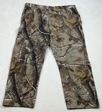 Realtree Denim Camo Jeans 44X34 Pants Five Pocket