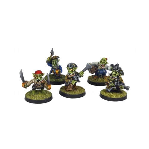 Kromlech Fantasy Goblin Mini Goblin Pirates - Salty Dogs Pack New - Picture 1 of 1