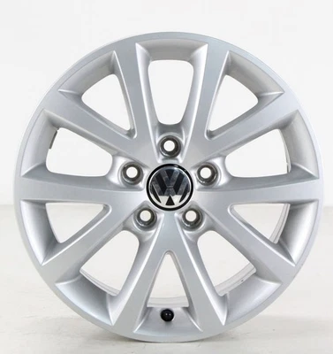 VW Golf 5 Golf 6 Alufelge 16 Zoll Einzelfelge silber Felge Sedona 1K0601025CM - Bild 1 von 4