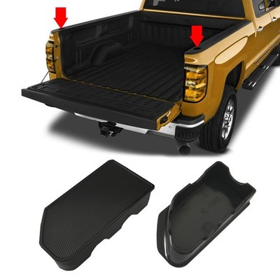 2PCS Bed Rail Stake Pocket Covers, Truck Tonneau Covers, Truck Caps Rear Hole...