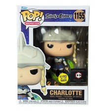 Funko Pop Animation Black Clover Charlotte 1155 Vinyl Figure Glow in the Dark