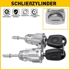 Für VW Golf 4 IV Bora Lupo Polo 9N Türschloss VORNE LINKS + RECHTS Schlüssel Set