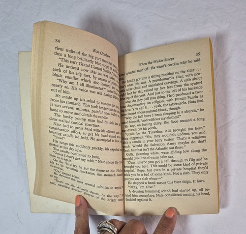 When The Waker Sleeps 1975 Sci-fi Paperback - Picture 6 of 11