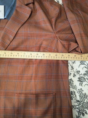 NEW J Jill Mendocino Plaid Auburn Academia Retro Sport Blazer XL - Picture 10 of 13