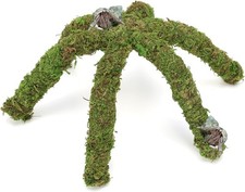 12 Inch Hermit Crab Climbing Toys for Tank, Fake Moss Hermit Crab Habitat Tank A