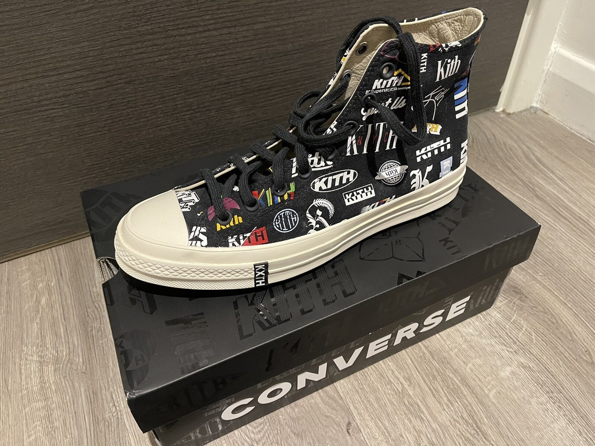 Size UK 10.5 - Converse Chuck 70 High x KITH 10 Year Anniversary