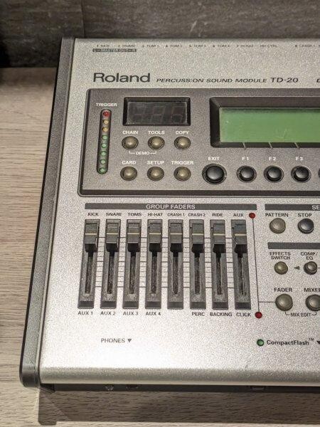 Roland TD-20 Sound Source Module V-Drums Percussion Sound