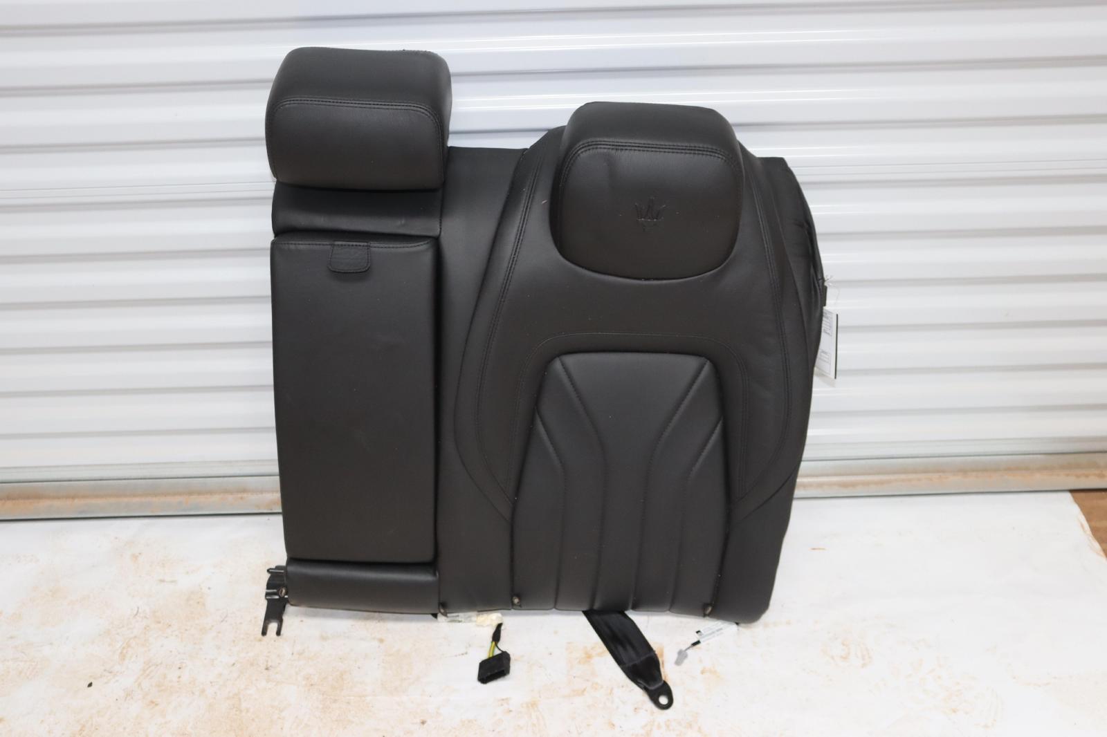 2014-2017 MASERATI QUATTROPORTE REAR SECOND ROW LEFT SIDE BACKREST CUSHION OEM