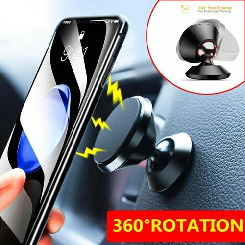 Super Magnetic Car Mount 360 Degree Dashboard Holder For Cell Phone Universal - Picture 1 of 9