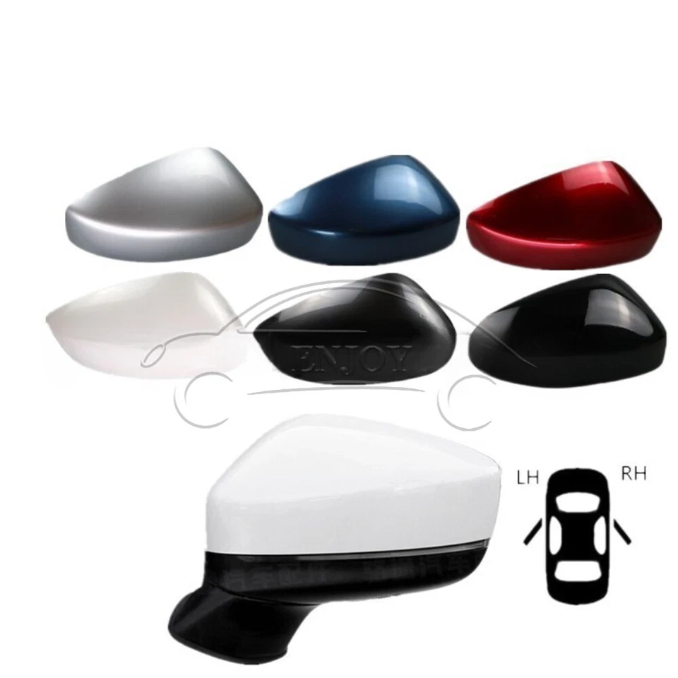 Side Mirror Cover Cap Replacement For Mazda CX-5 CX5 2017 2018 2019 2020 Foto 2 de 4