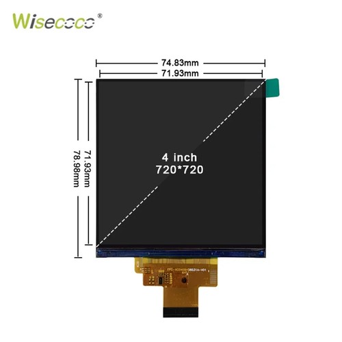 4'' 720*720 LCD Display IPS Square TFT Panel Module HDMI Driver Board Controller - Picture 3 of 6