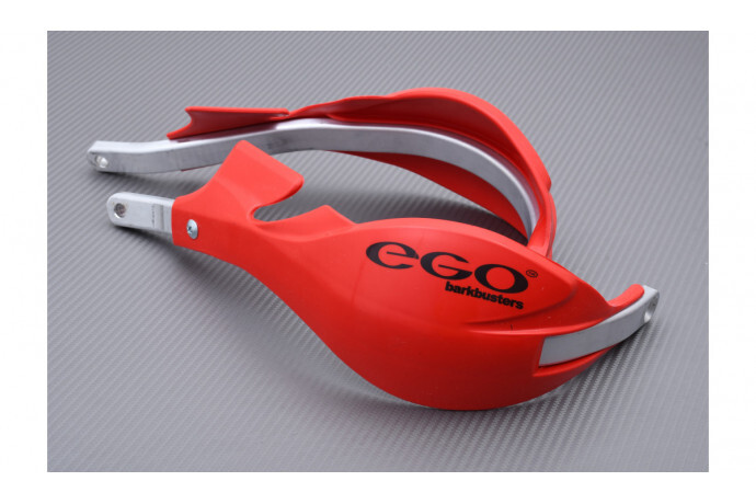 BARKBUSTERS EGO Rosso protège-mains compacts en aluminium rigide