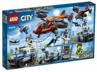 LEGO 60209 Sky Police Diamond Heist Set, 400 Pieces, Lights and Sound,  NEW 673419303897|