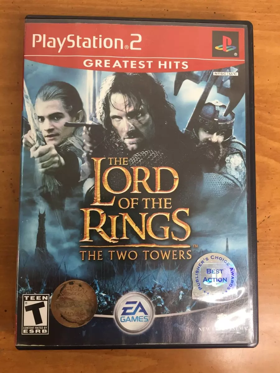 Lord Of The Rings Two Towers Sony PS2 Playstation 2 Game Complete 14633144710