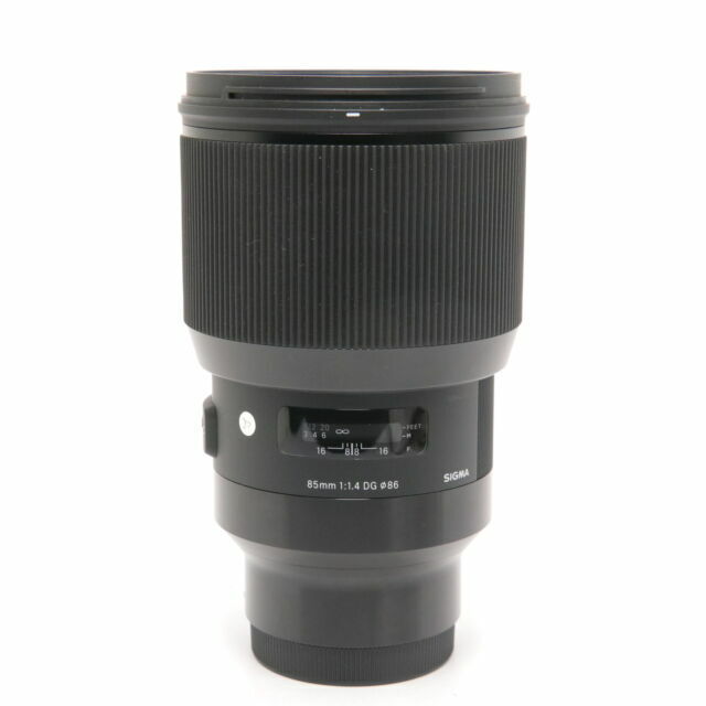 Sigma 85mm F1.4 DG HSM Art Lens for Sony E Mount - Black for sale