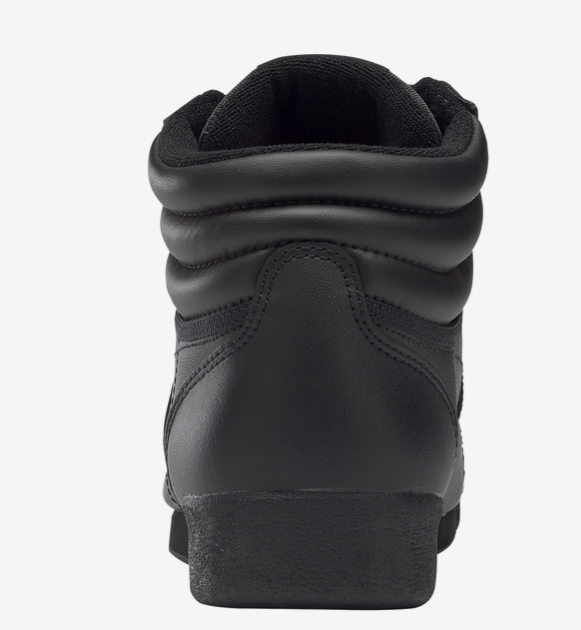 Reebok Freestyle Hi Triple Black 100000102 US Wmns Size 6-10 Classic