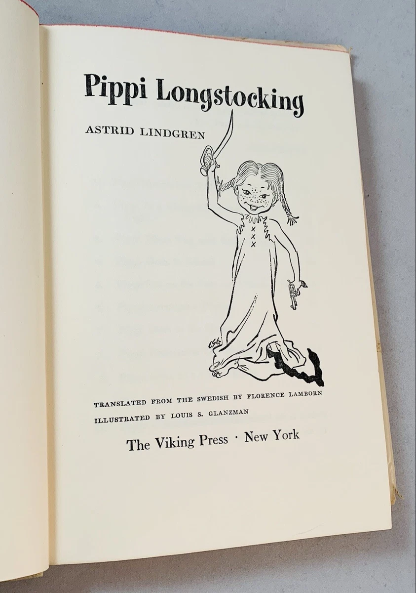 Original Pippi Longstocking Book