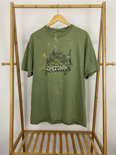 RARE Iratowns Alabama Band Faded Bleach Stain T-Shirt Si Vintage vintage concert t-shirt, vintage, size XL, single stitch, B+ condition