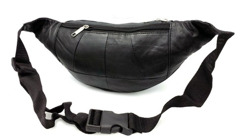 Travel Leather Bum Bag Money Waist Belt Pack Holiday Festival Fanny Money Pouch - Picture 6 of 6
