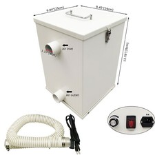 110V Vertical Portable Single-Row 800W Wheel Vacuum Cleaner Dust Collector
