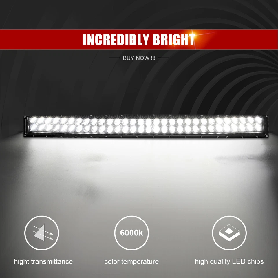 Fits Polaris General 1000 Roof 42" Curved Light Bar Mount Wire + 60W Light Pods - Image 4 of 4