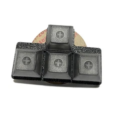 WASD Movement Keys with LED Lights for Arcade Hitbox Fightstick Convert