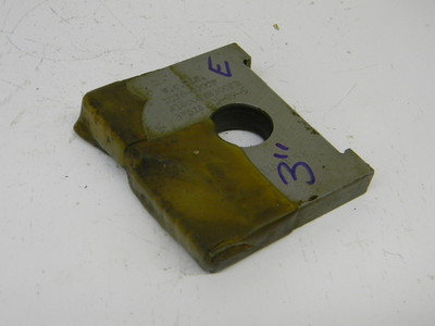 RESHARPENED UNIVERSAL WAUKESHA HSS FLAT BOTTOM SERIES ''E'' SPADE BLADE 3'' (3.00'')