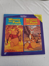 WINNIE THE POOH AND THE HONEY TREE/WINNIE THE POOH AND TIGGER TOO Laserdisc LD
