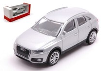 Modellino auto scala 1:43 AUDI Q3 SILVER  modellismo collezione