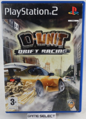 D-Unit Drift Racing Sony PS2 PLAYSTATION 2 PAL Original Complete