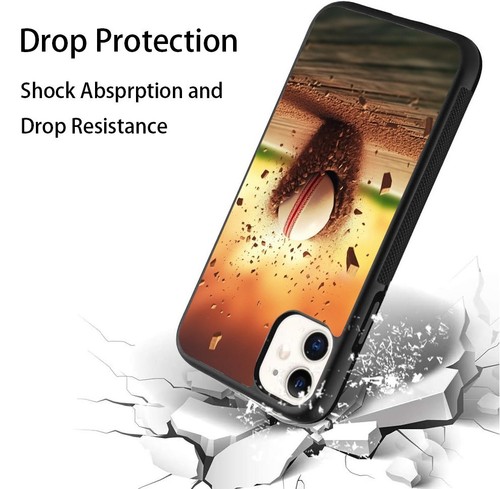 wallpaper cricket ball For iPhone SE4 16E 12 13 14 15 16 Pro Max Anti wear Cover - Picture 24 of 25