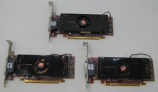  3 ATI FirePro 2450 Multi-View 512 MB PCI Express Video Graphics Card -Untested