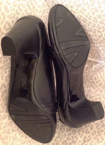 Women's 11 Life Stride Black Heels - Picture 6 of 12