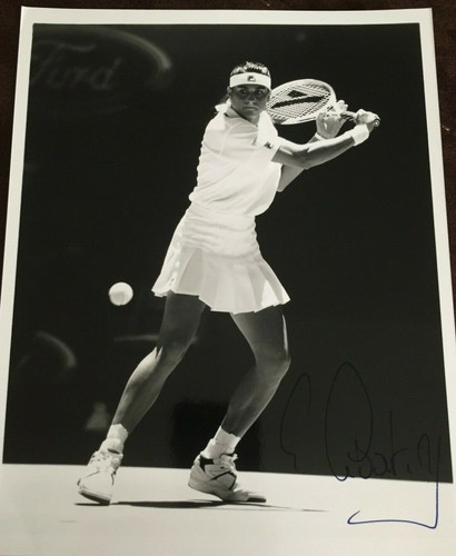 Gabriela Sabatini Autographed Signed 8x10 Photo Coa Tennis Star Ebay