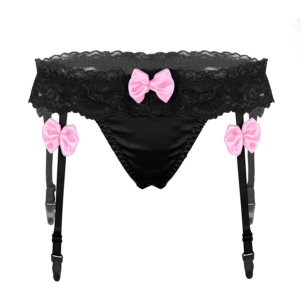 Women Lace Garter Panties Stocking Holder Belt Suspender Gstring Thong