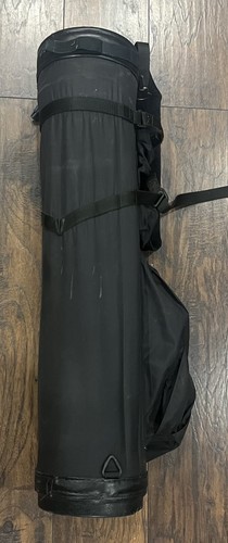 Vintage RARE 3 Way Leonardo Golf Bag Made in USA Black Several Pockets - Picture 14 of 24