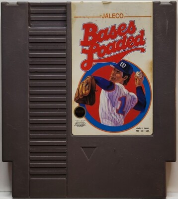 Bases Loaded (Nintendo Entertainment System, 1988) NES Tested Tracked Shipping 