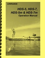 Lowrance HDS-5 HDS-7 Insight Generation 2 Fishfinder OWNER'S OPERATOR MANUAL