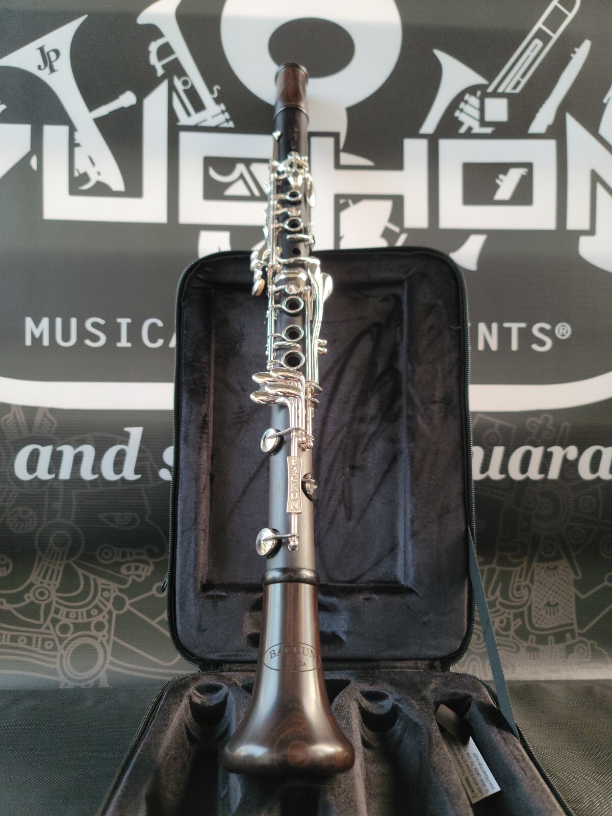 Backun Protege Grenadilla Wood & Silver Plated Keys Bb