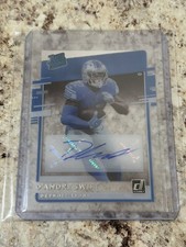 2020 Panini Chronicles D’Andre Swift CLEARLY DONRUSS RATED ROOKIE AUTO RC #RR-DS