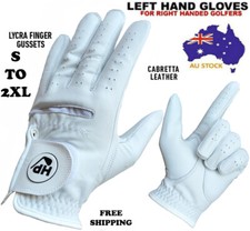 HEXA PRO Cabretta Leather Golf Gloves Mens Great Quality StableGrip Left Hand
