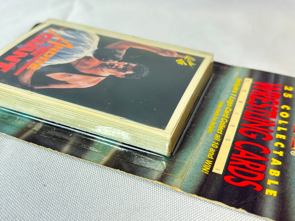 1989 Classic WWF 25 Collectable Wrestling Cards Series 1 Sealed