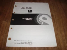 John Deere Operators Manual 31CT And 38CT Lawn Sweepers OMTY21627 Issue J2